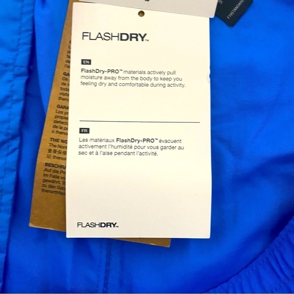 North Face Women’s Plus Size XXL TNF Nylon Easy Pant in Optic Blue Flash Dry Pro - Picture 8 of 11